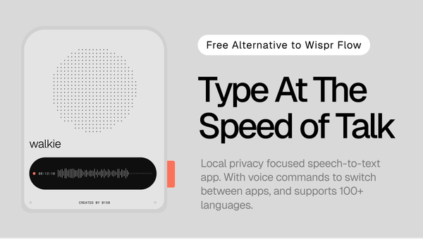 Free voice-to-text transcription tool.